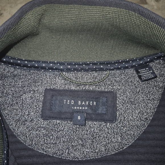 Ted Baker Navy Sardin Quilted Jacket Size 5 (XL) - Picture 7 of 10